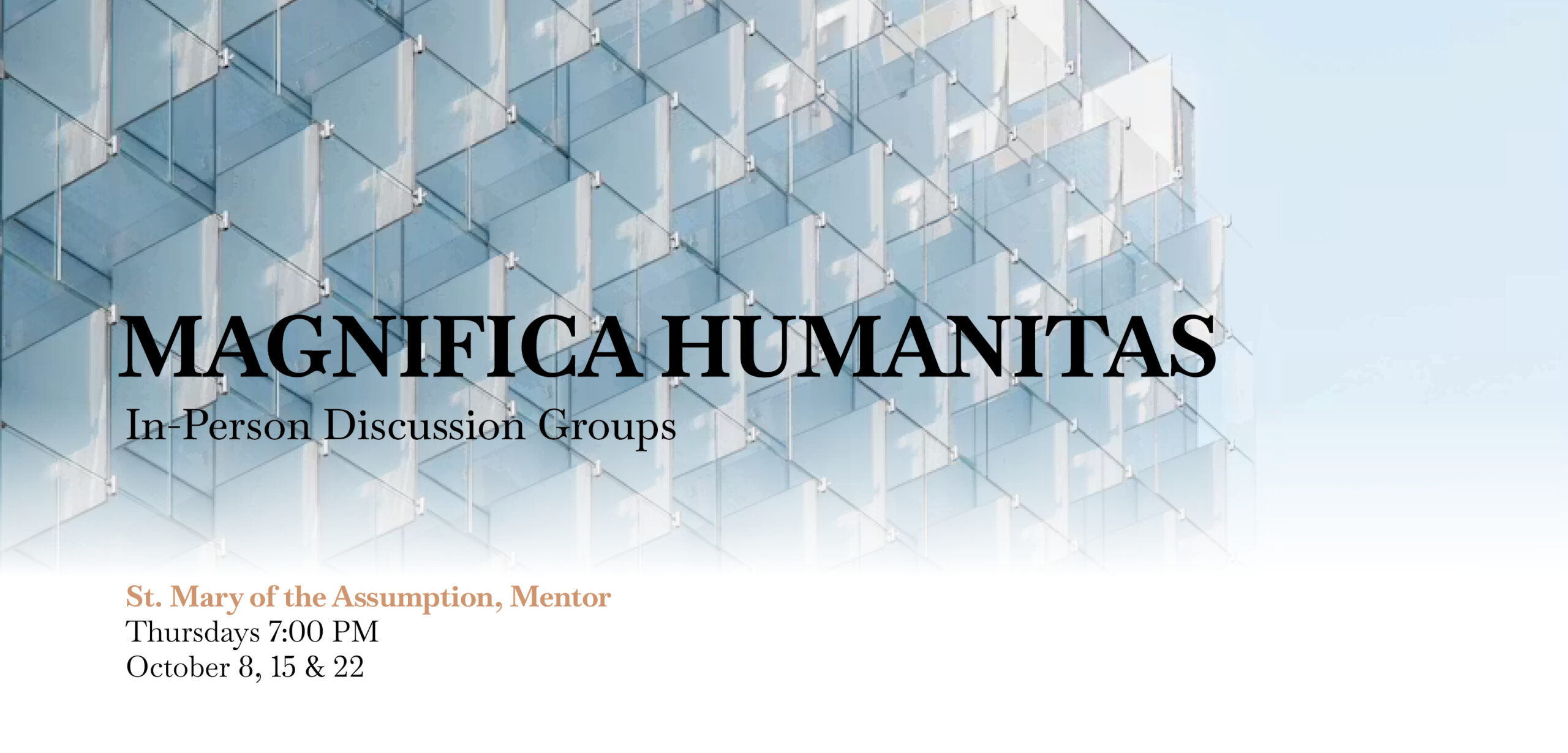 Magnifica Humanitas Discussion Group – Mentor