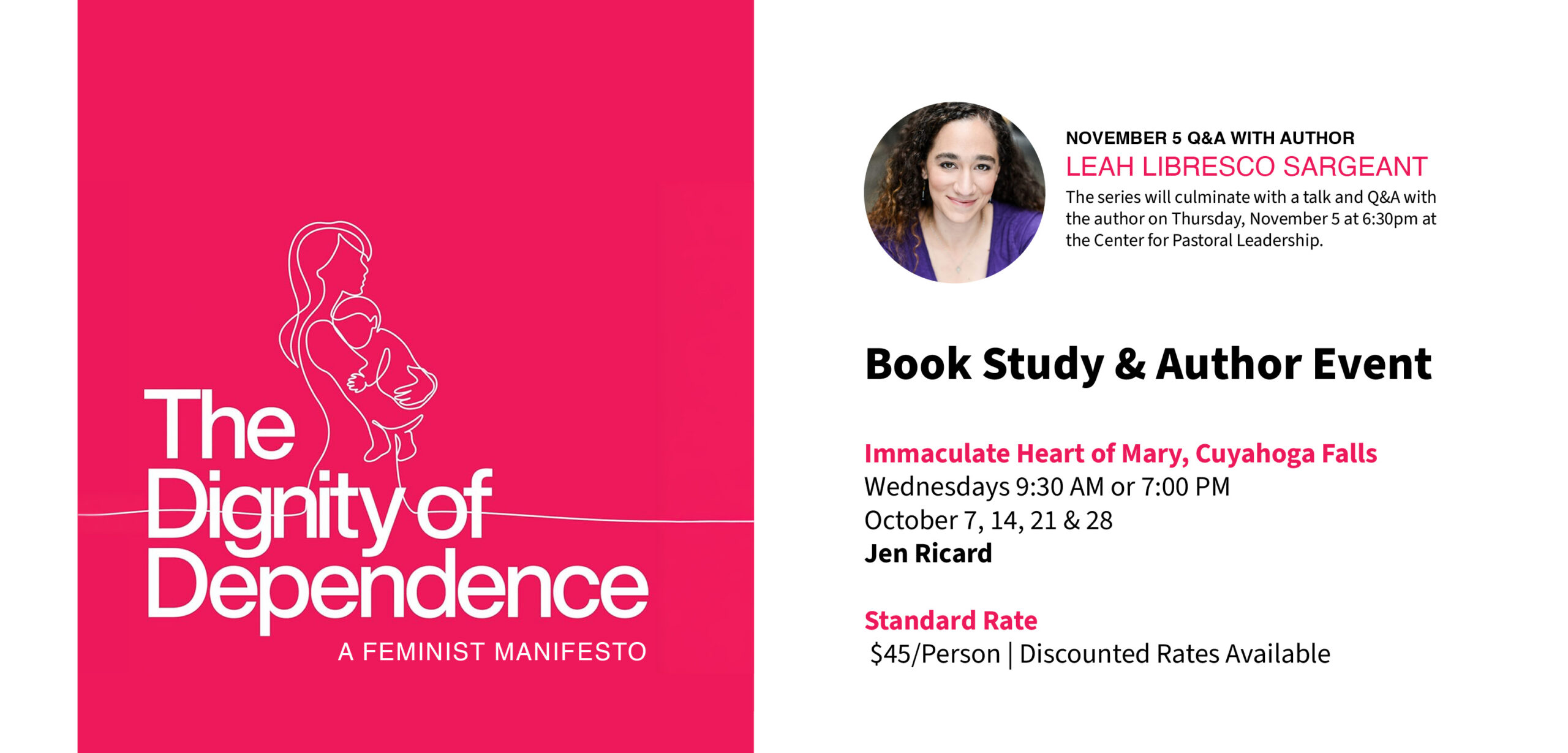 The Dignity of Dependence Book Study – Cuyahoga Falls
