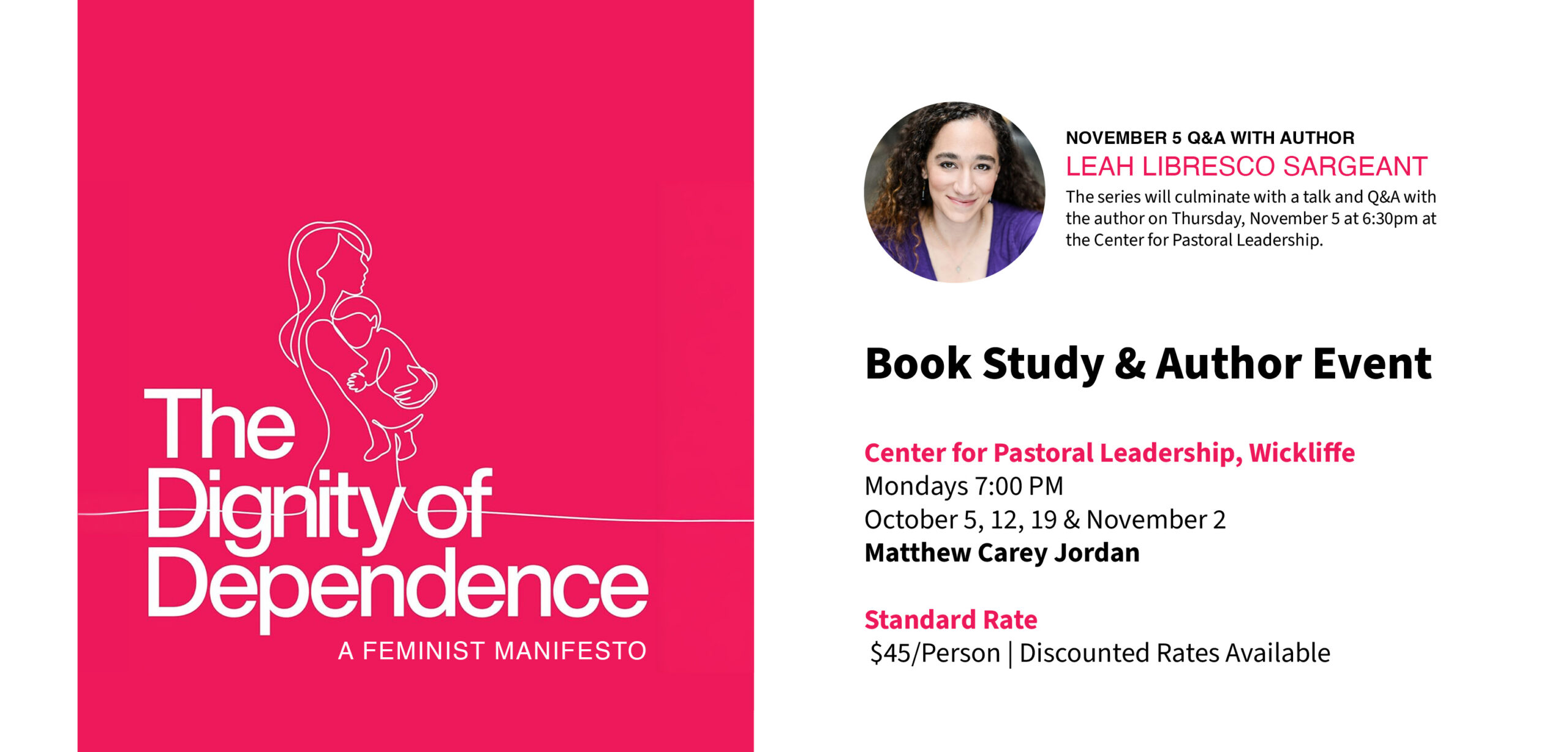 The Dignity of Dependence Book Study – Wickliffe